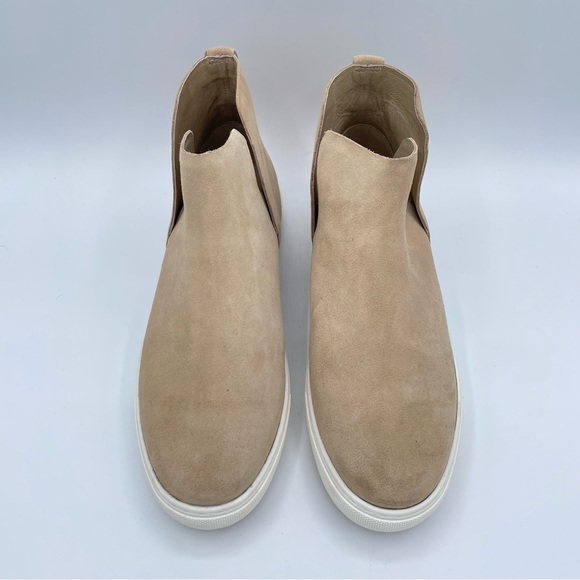 Birdies The Falcon Suede Sneaker Boot 9 Oat - Picture 4 of 16